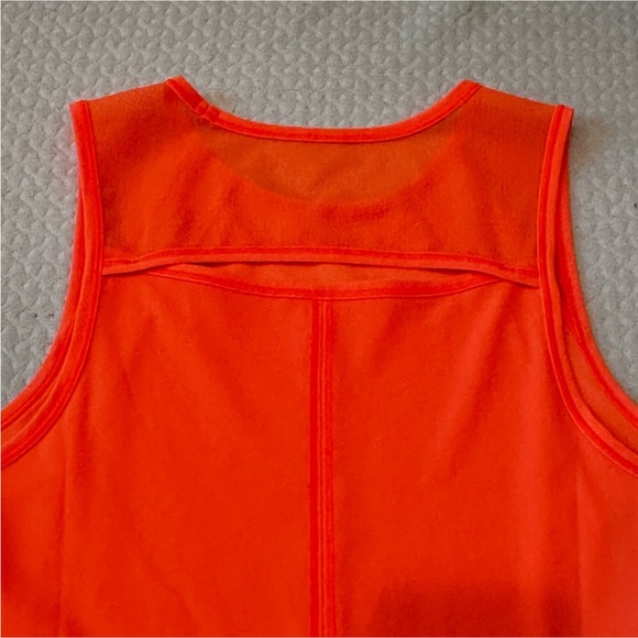 NWOT Lululemon Sculpt Tank Top - Bright Neon Orange - Picture 4 of 7
